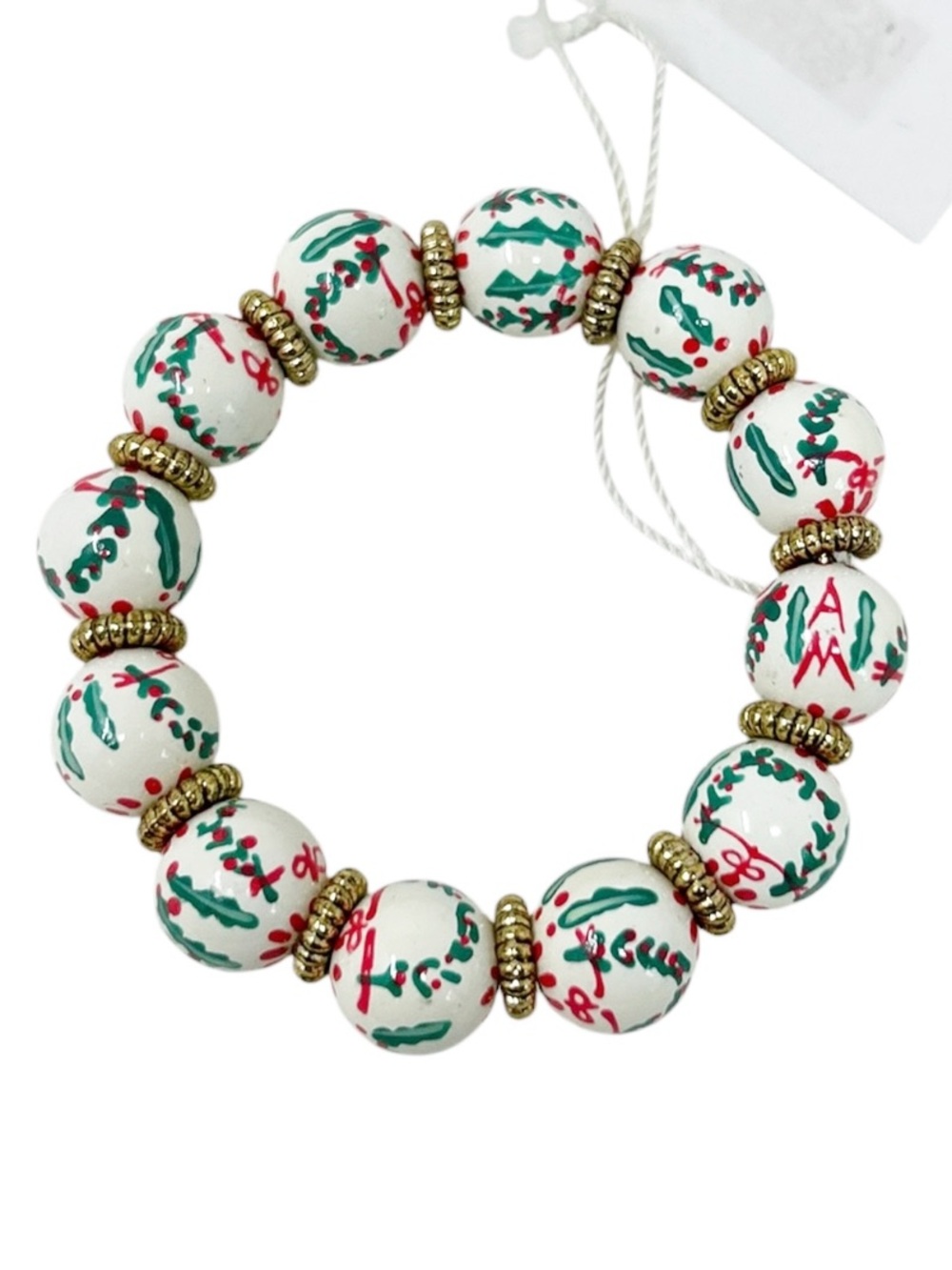 Angela Moore NWT Holiday Stretch Bracelet